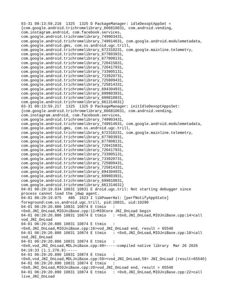 Log | PDF | Software | Object Oriented Programming