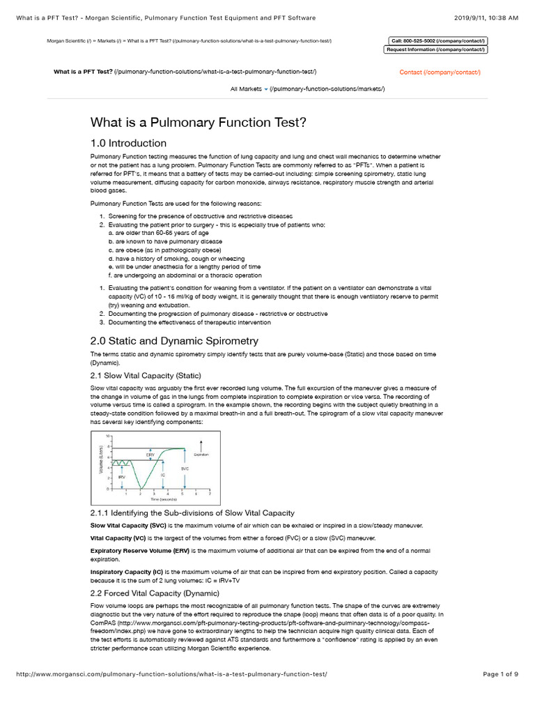 What is a PFT Test - Morgan Scientific, Pulmonary Function Test ...