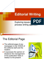 Editorial Writing