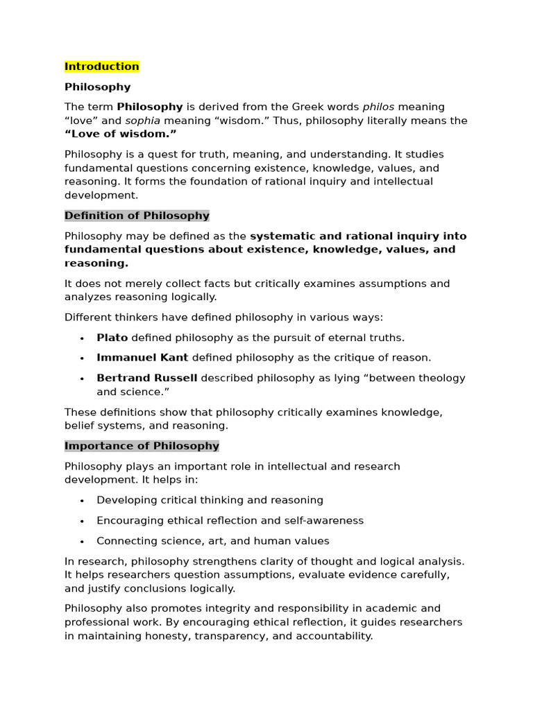 Rpe Unit 1 | PDF | Epistemology | Knowledge