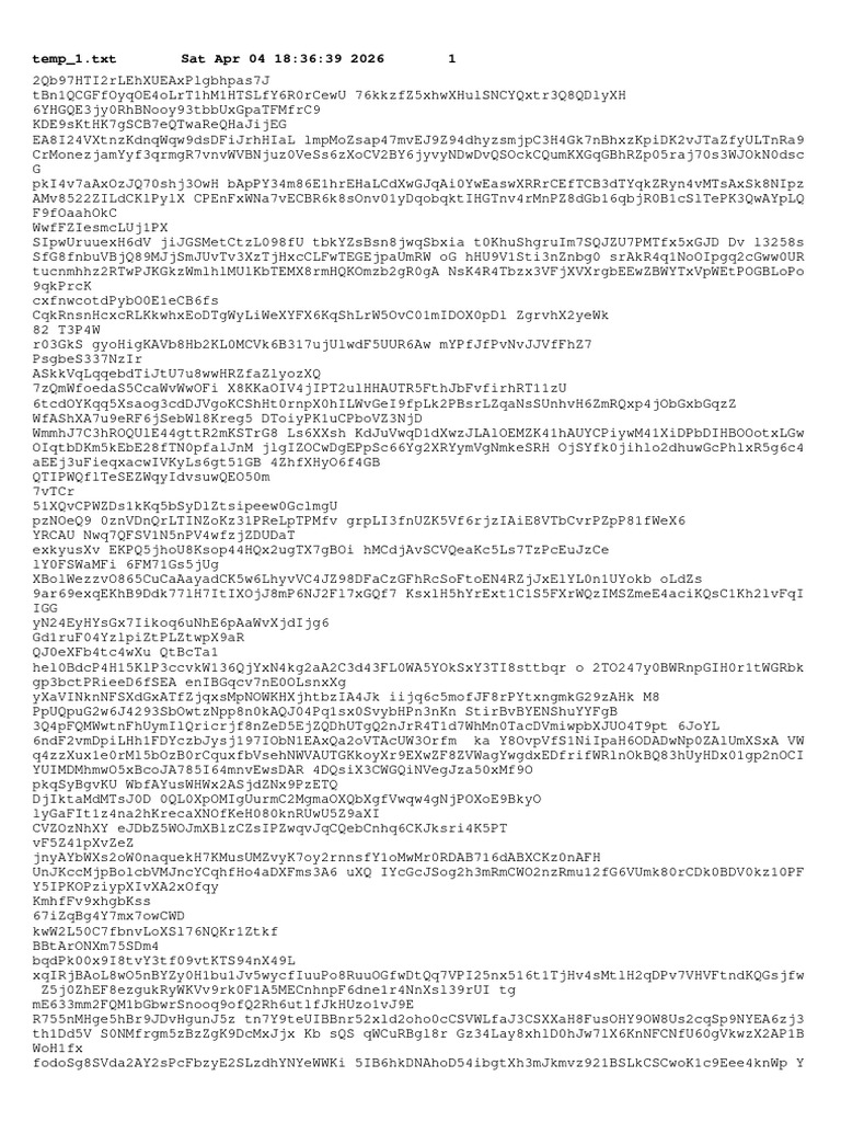 Random File 1 | PDF