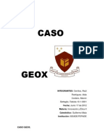 Caso Geox: innovación en la industria del calzado