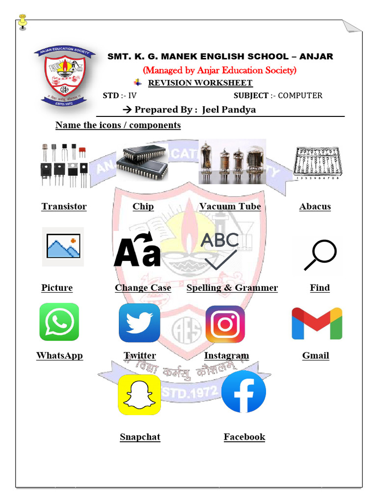 Std 5 Revision Worksheet-2_20260325_164630 | PDF