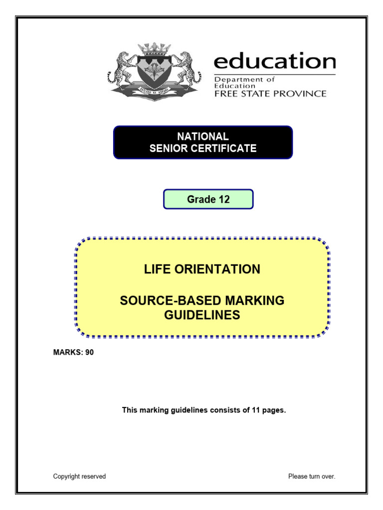 LO Source-Based Task Marking Guidelines 2026 | PDF