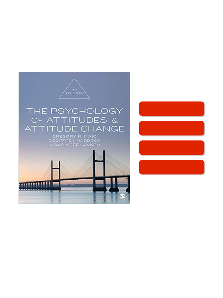 The Psychology of Attitudes and Attitude Change 3rd Edition available ...