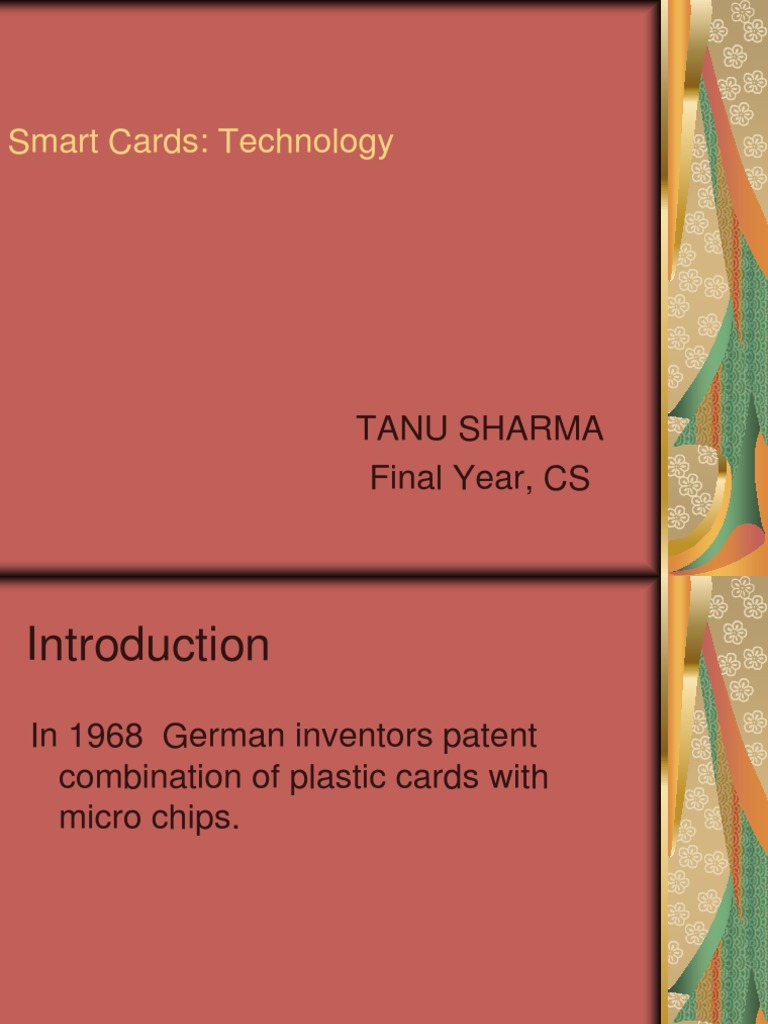 Smart Card Technology Overview | PDF | Smart Card | Authentication