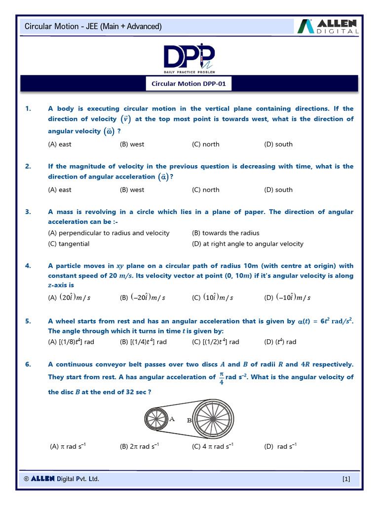 Circular Motion | PDF | Acceleration | Force