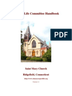 Respect Life Committee Handbook (prolife Propaganda Manual)