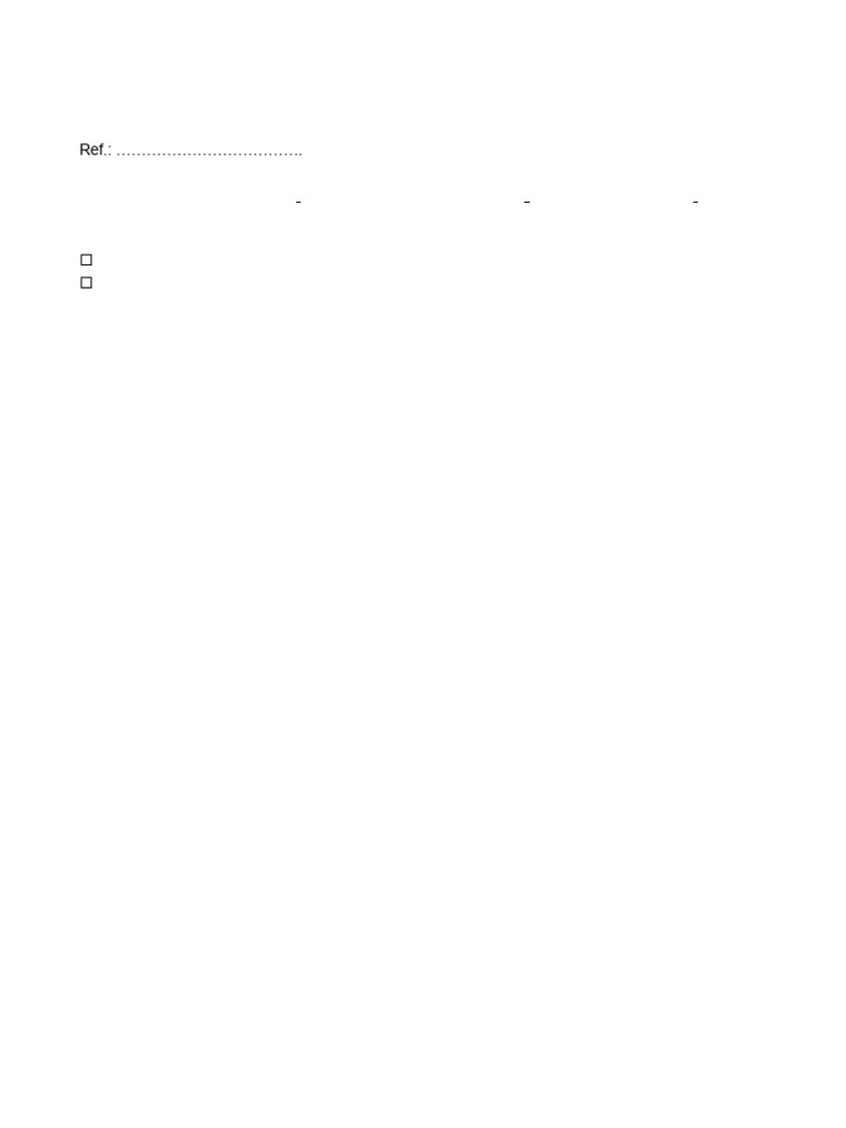 ABC Compliance Declaration (Template) | PDF