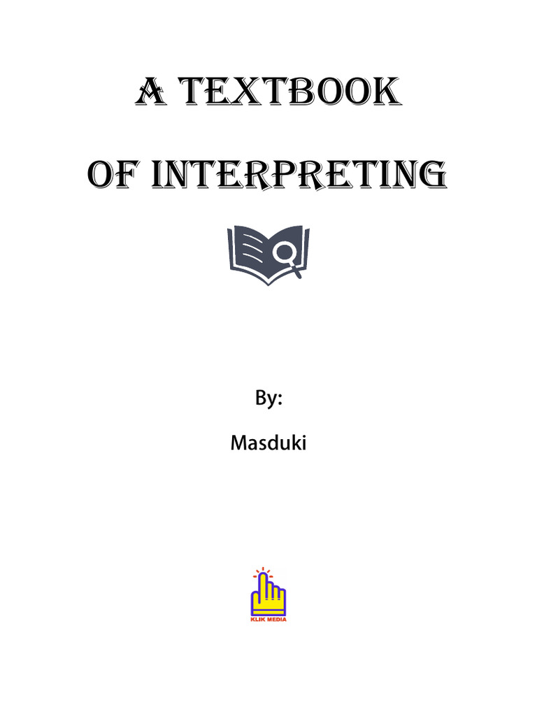 A Textbook of Interpreting | PDF