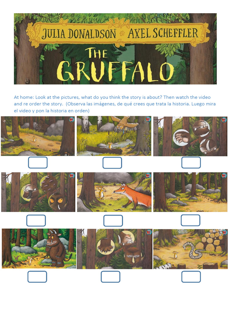 Project Monsters - The Gruffalo | PDF