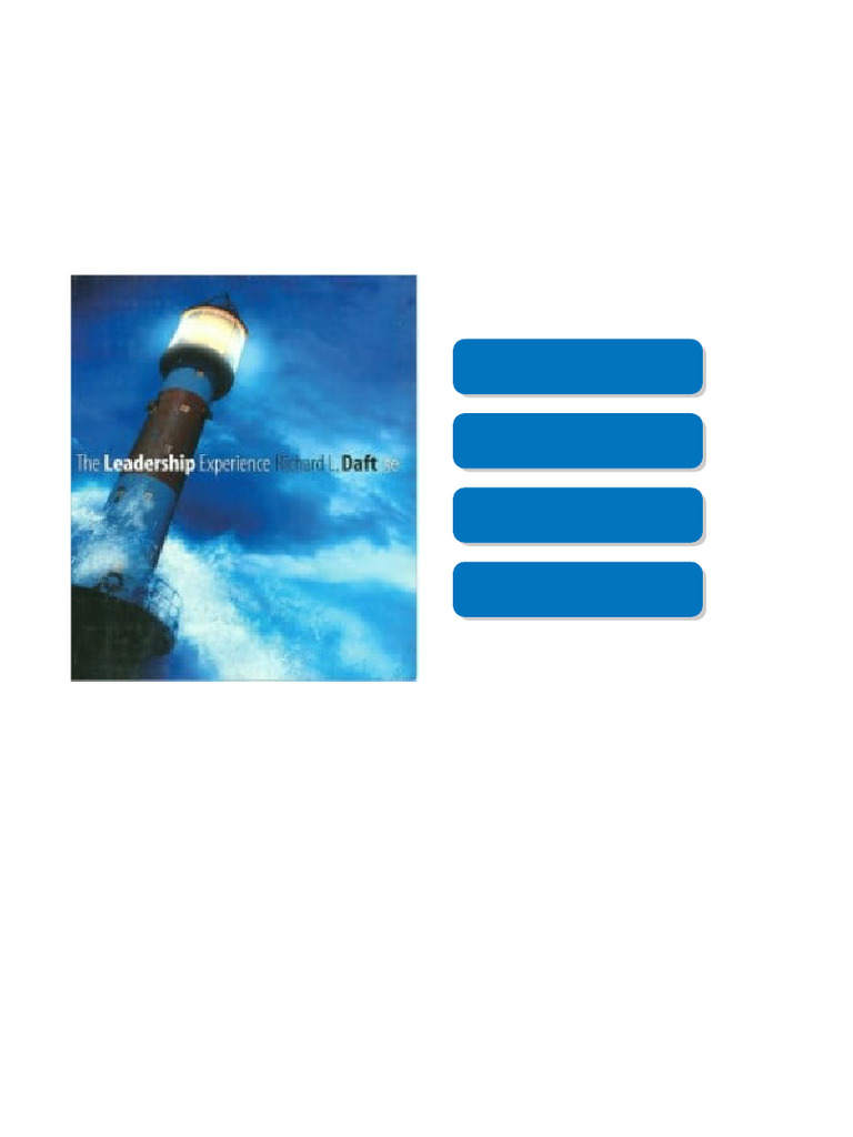 Test Bank for The Leadership Experience, 5th Edition: Richard L. Daft ...