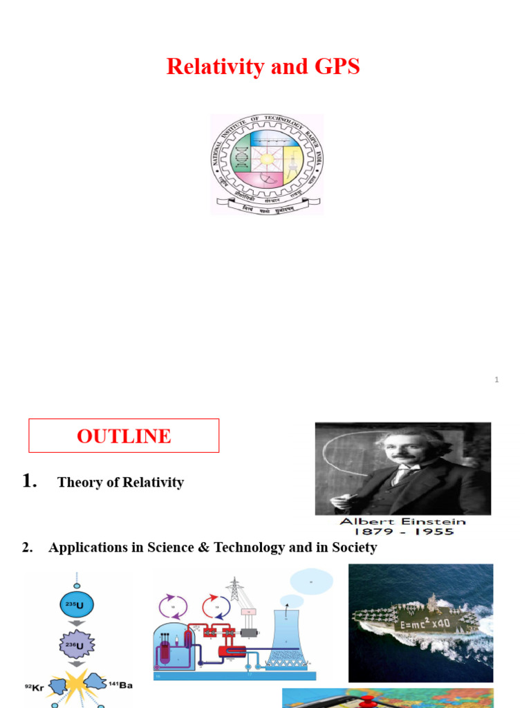 Relativity and GPS questions | PDF | Special Relativity | Gravity