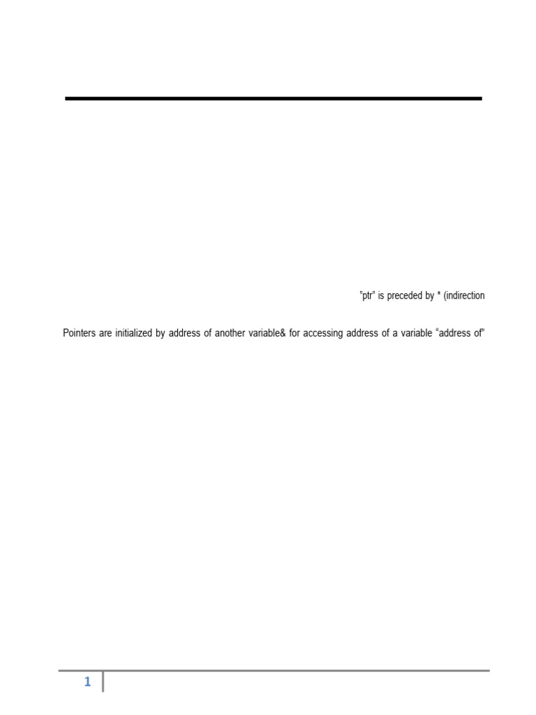 Important Questions Unit V | PDF | Pointer (Computer Programming ...