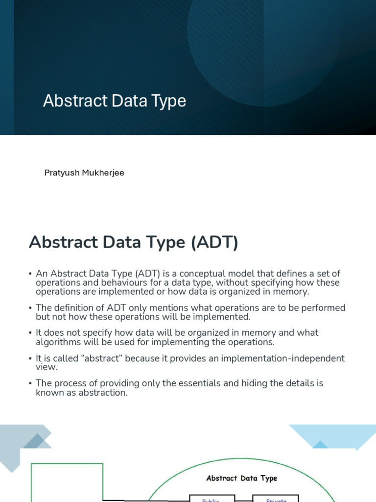 Abstract Data Type-2 (1) | PDF | Queue (Abstract Data Type) | Data Type