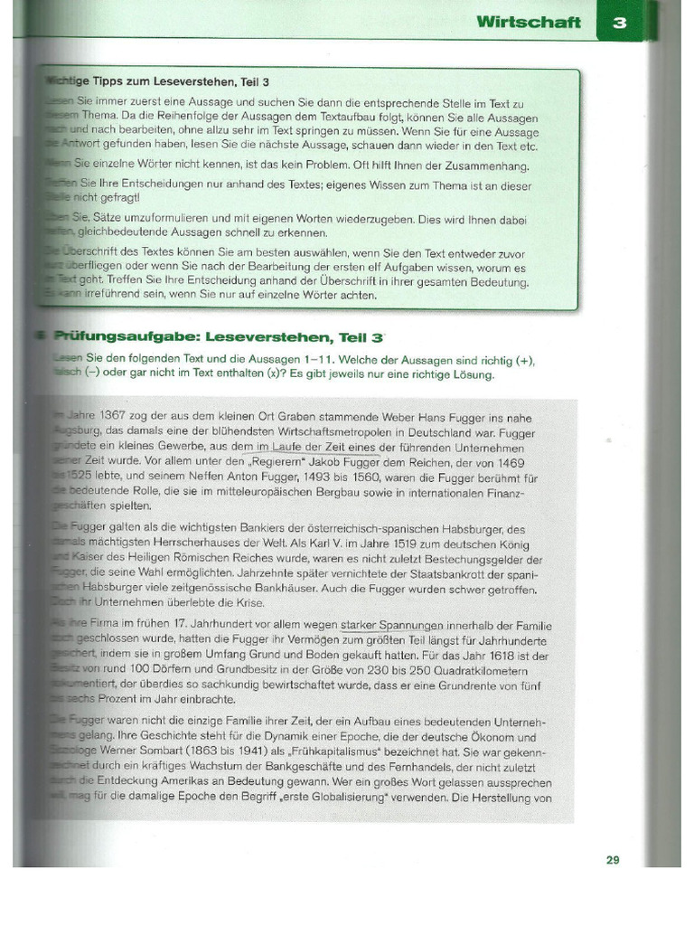 LV Teil 3 (1) Prüfungstraining Telc C1 | PDF