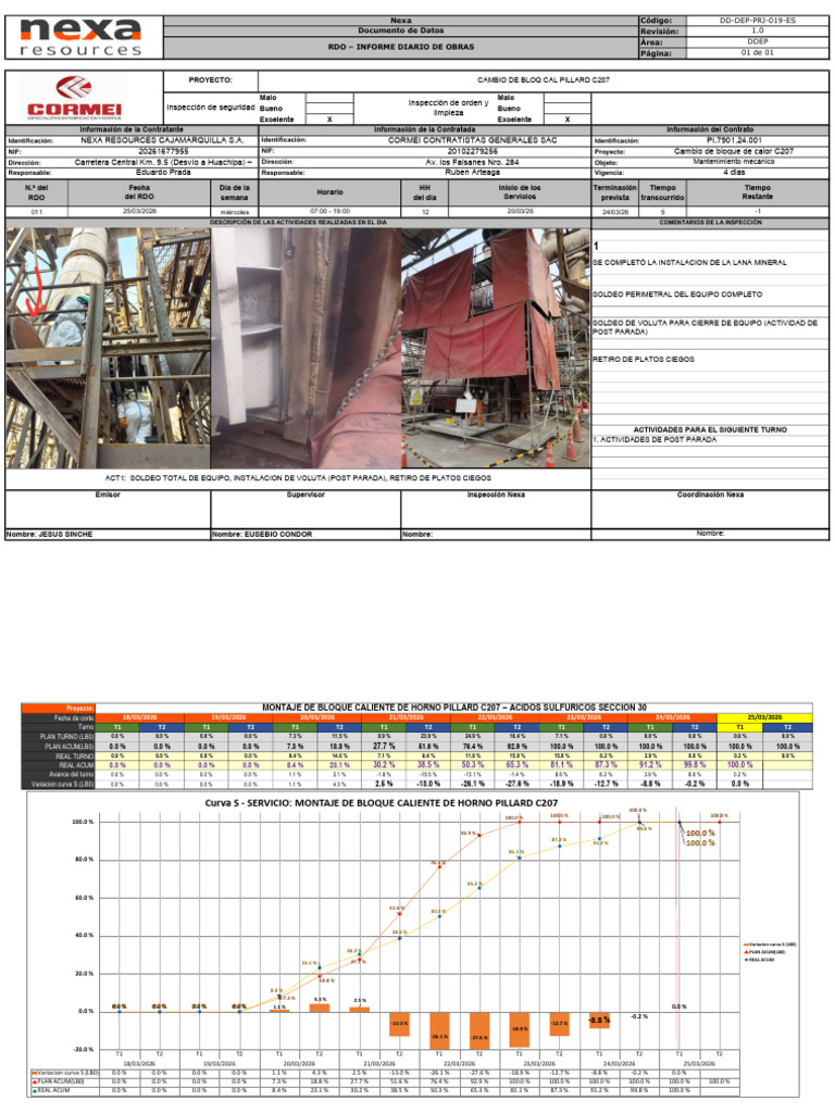 RDO 11 y Curva S - Pillard - 25.03.26 T1 | PDF