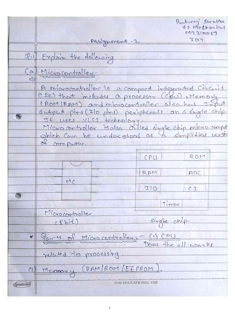 M2310059@IOT Assignment 2 | PDF