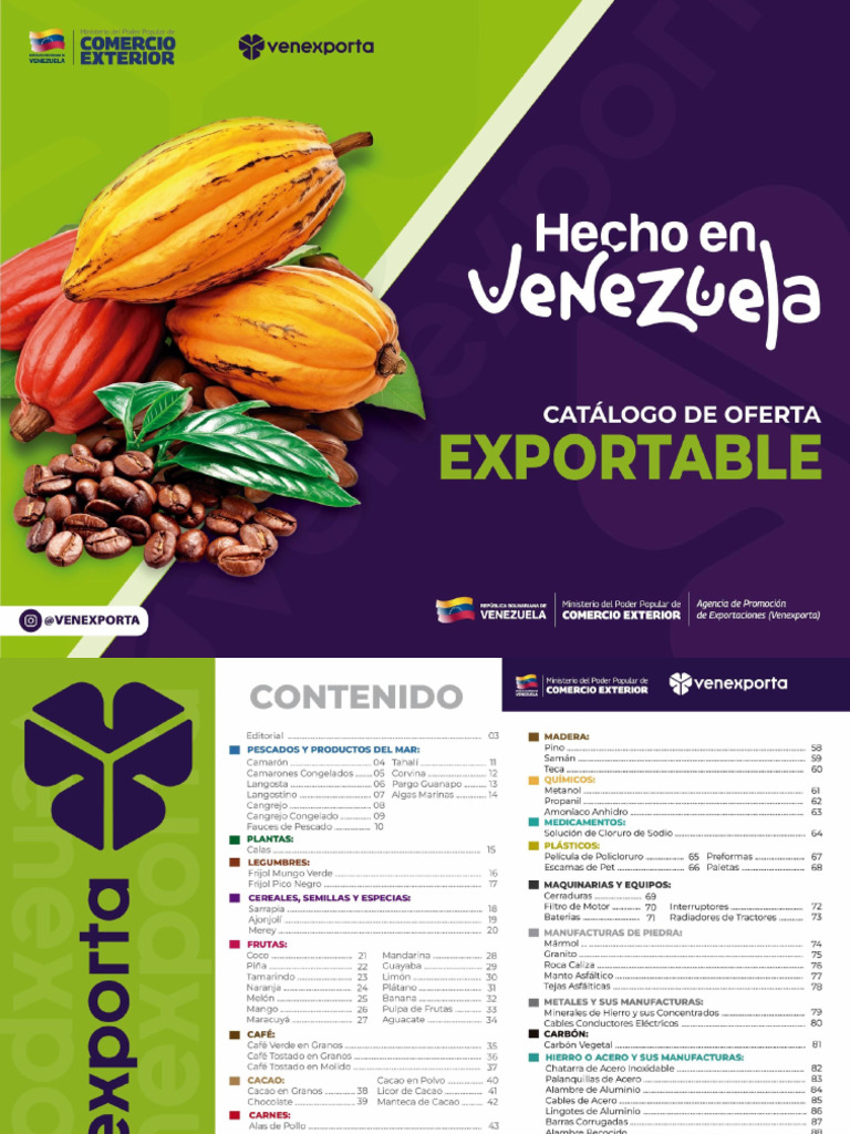 Oferta Exportable Venezuela | PDF