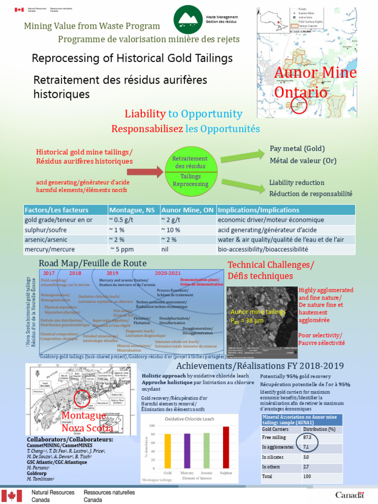 Reprocessing of Gold Tailings - Terry Cheng | PDF | La nature | Matériaux