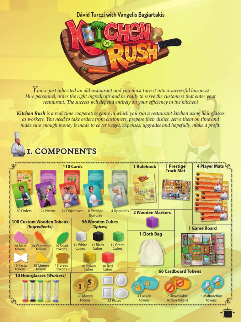Manual Kitchen Rush ALEMAN | PDF | Salad | Foods