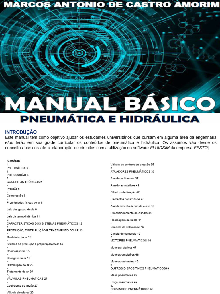 Manual Básico de Pneumática e Hidraulica 2BM 2026 Pag 1 a 42 | PDF ...