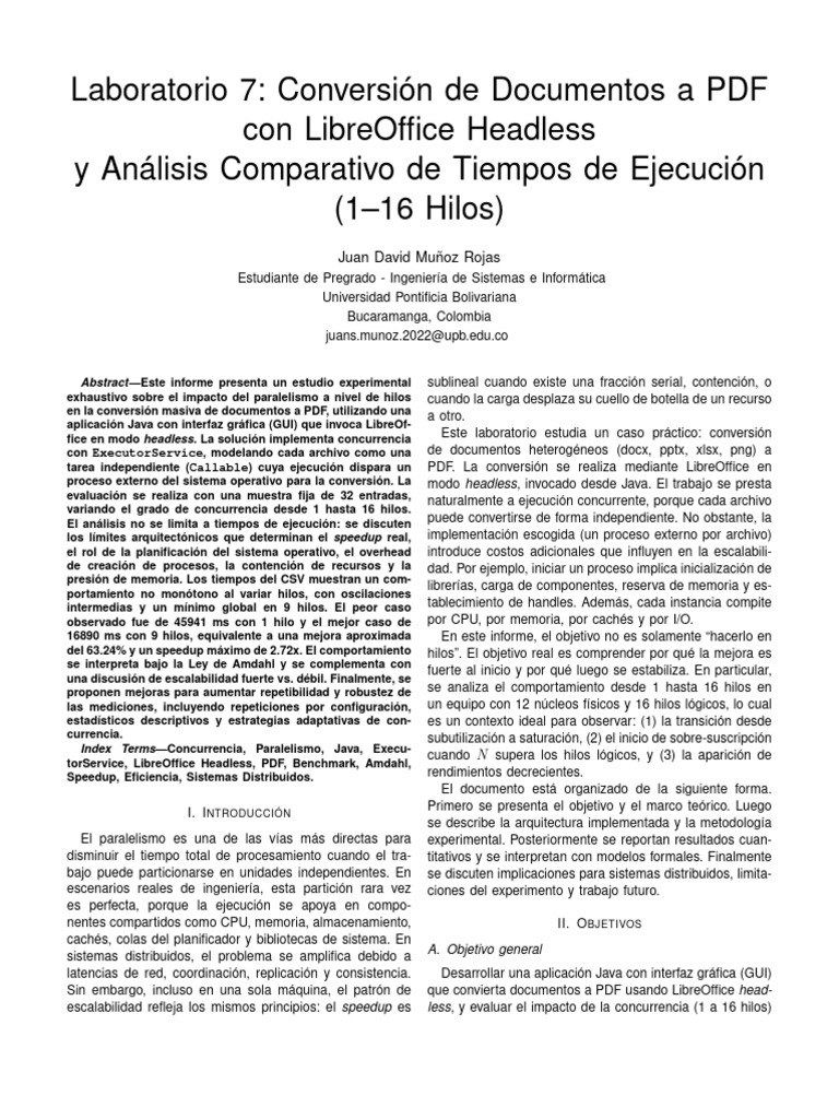 LAB7- | PDF | Hilo (Computación) | Unidad Central de procesamiento