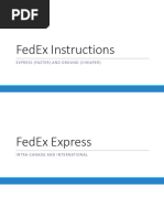 Guide To FedEx Pickups | PDF | Cargo | Fed Ex