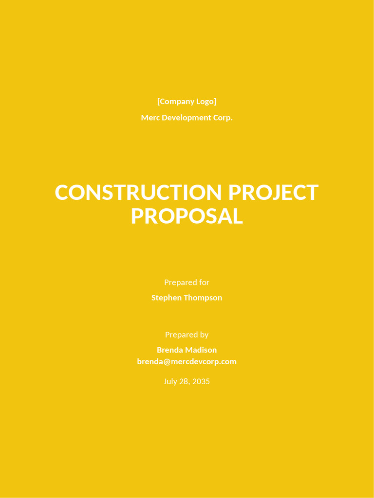 Free Project Proposal Template | PDF