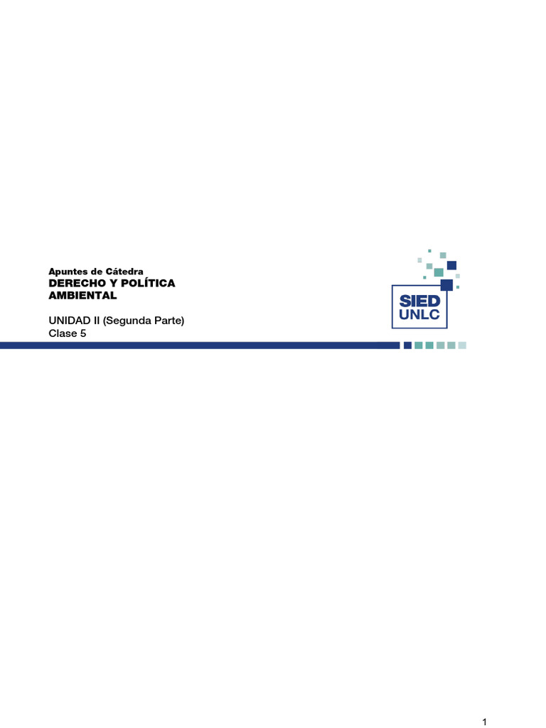Unidad 2 - Parte 2 | PDF | Sustentabilidad | Entorno natural