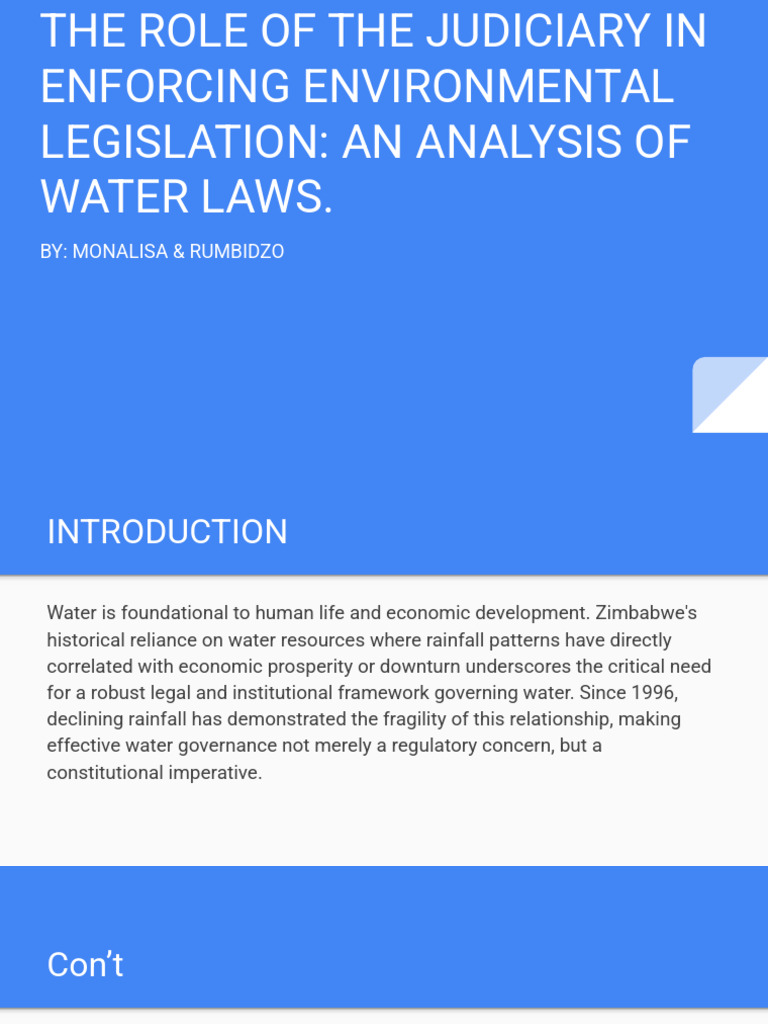 Water Rights Group 7 | PDF | Environmental Law | Injunction