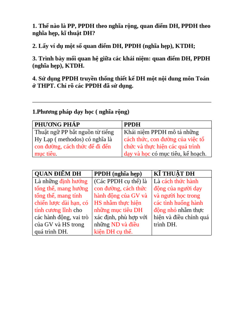 PPDH TUẦN 7 | PDF