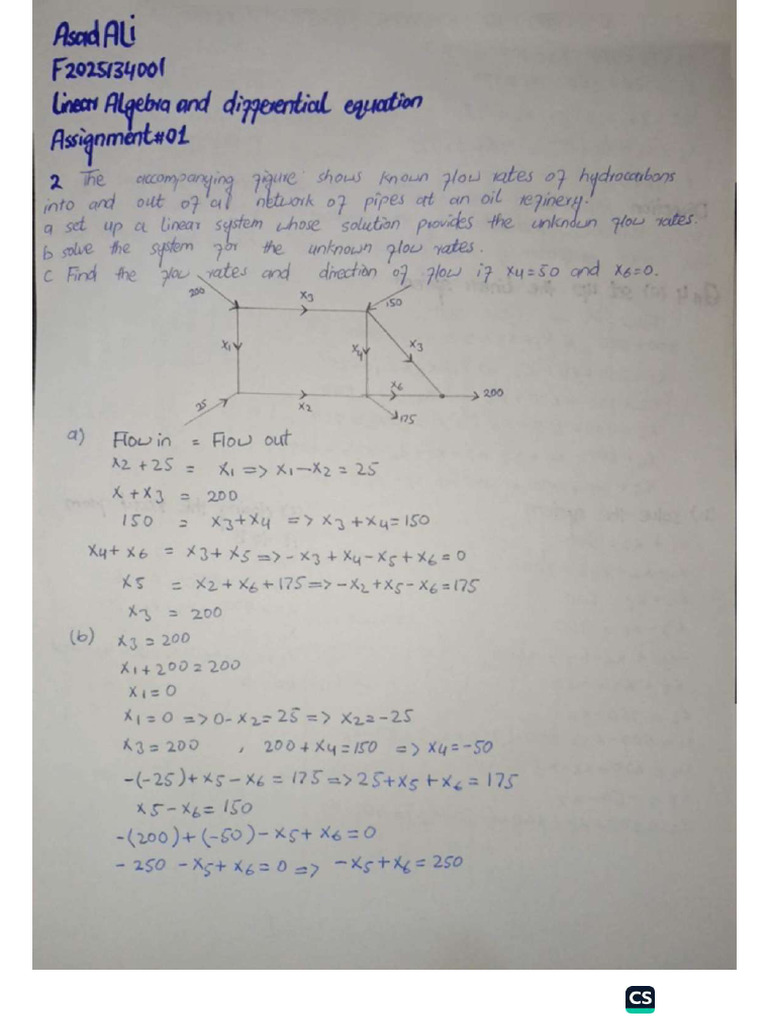 Linear Algebra Assignment 1 _compressed (1) | PDF