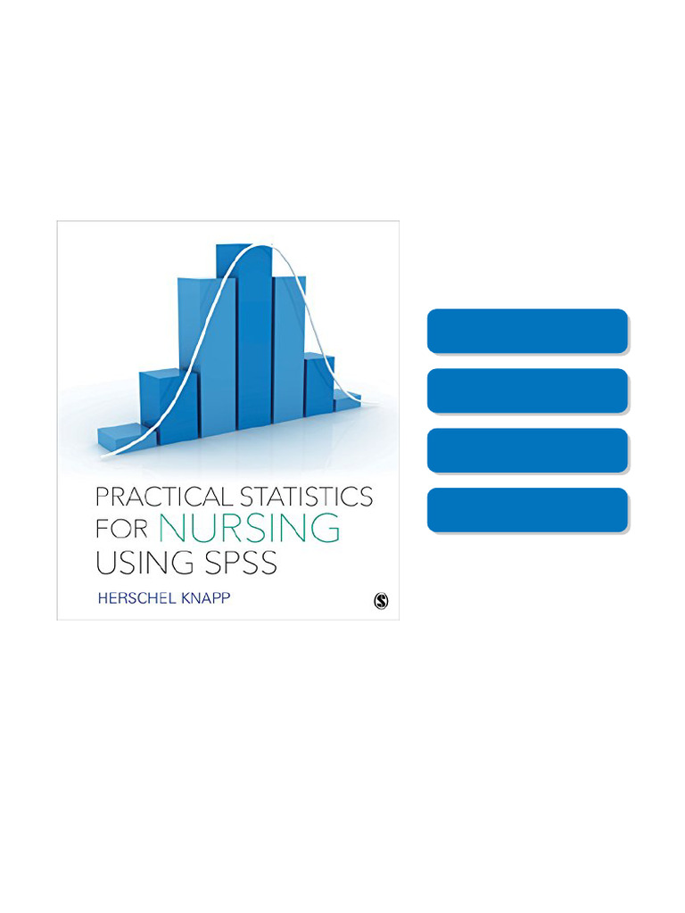 Practical Statistics for Nursing Using SPSS 1st Edition, high quality ...