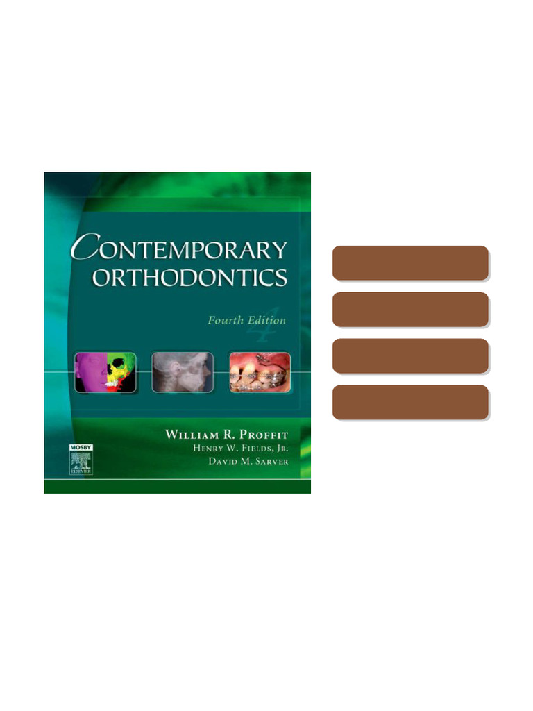Access Contemporary Orthodontics 4th Edition William R. Proffit Dds Phd ...