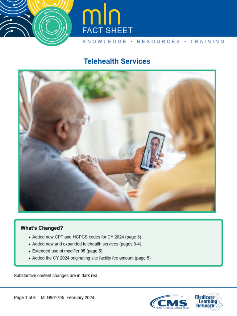 Telehealth Services Update | PDF | Medicare (United States) | Hospital