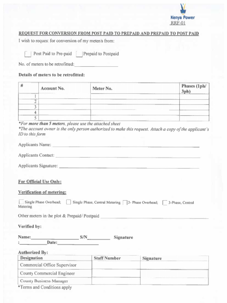 Conversion Request Form 2026 | PDF
