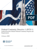 Federal Contunuity Directive
