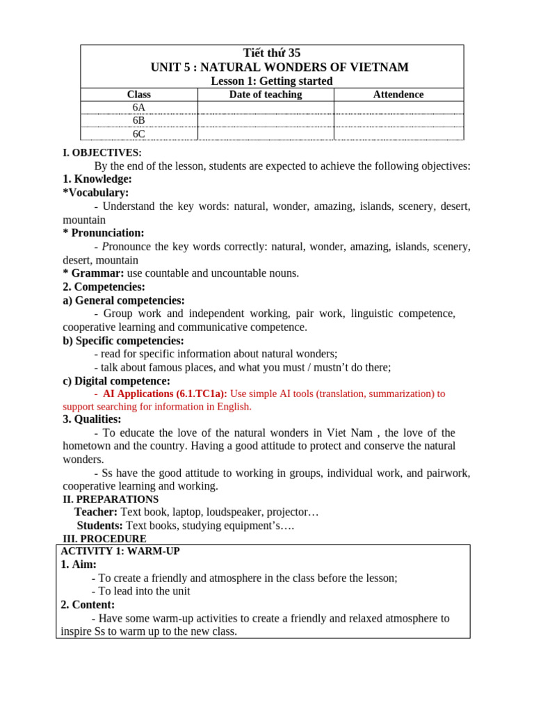 UNIT 5 | PDF | Vocabulary | English Language