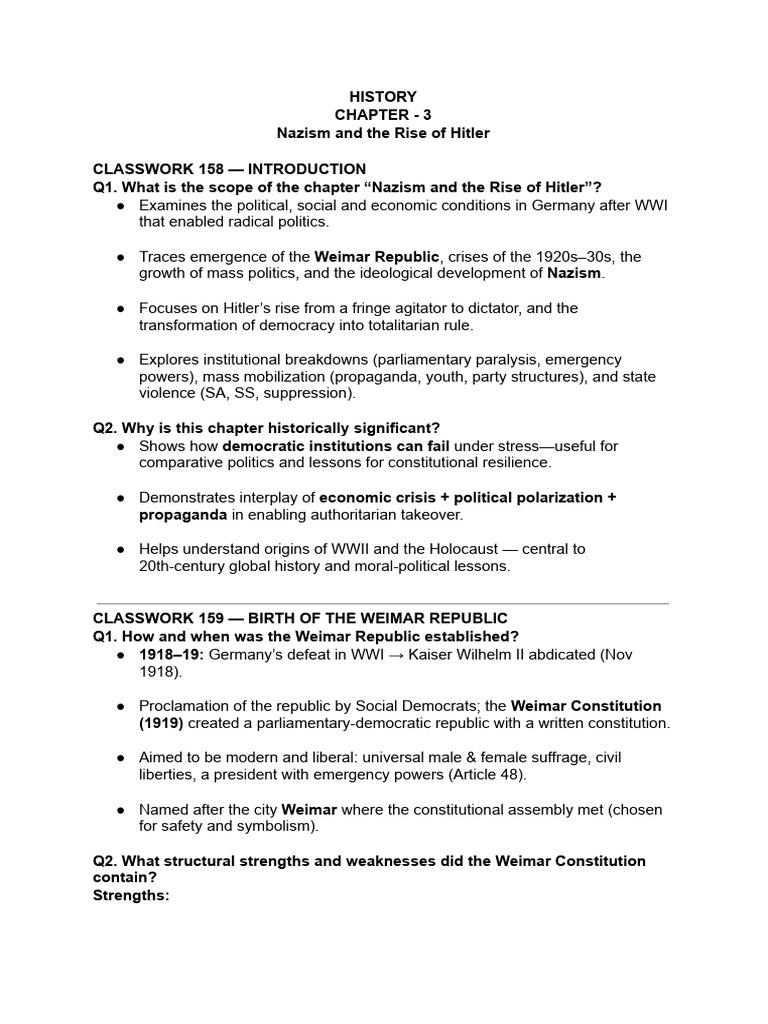 Sst9.Historych3.Nazism&Hitler | PDF | The Holocaust | Nazi Germany