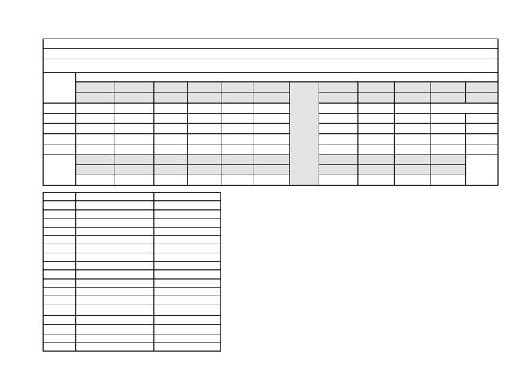 Class - 6 f (Time Table) 2026-27 | PDF