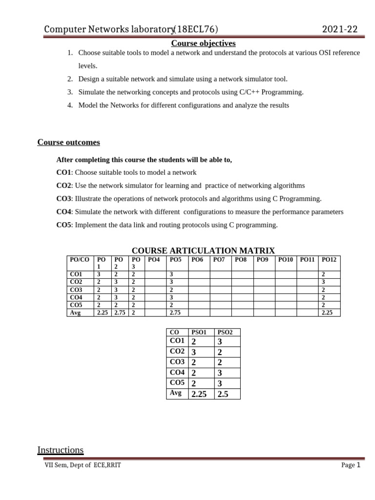 CCN Lab manual | PDF | Transmission Control Protocol | Data Transmission