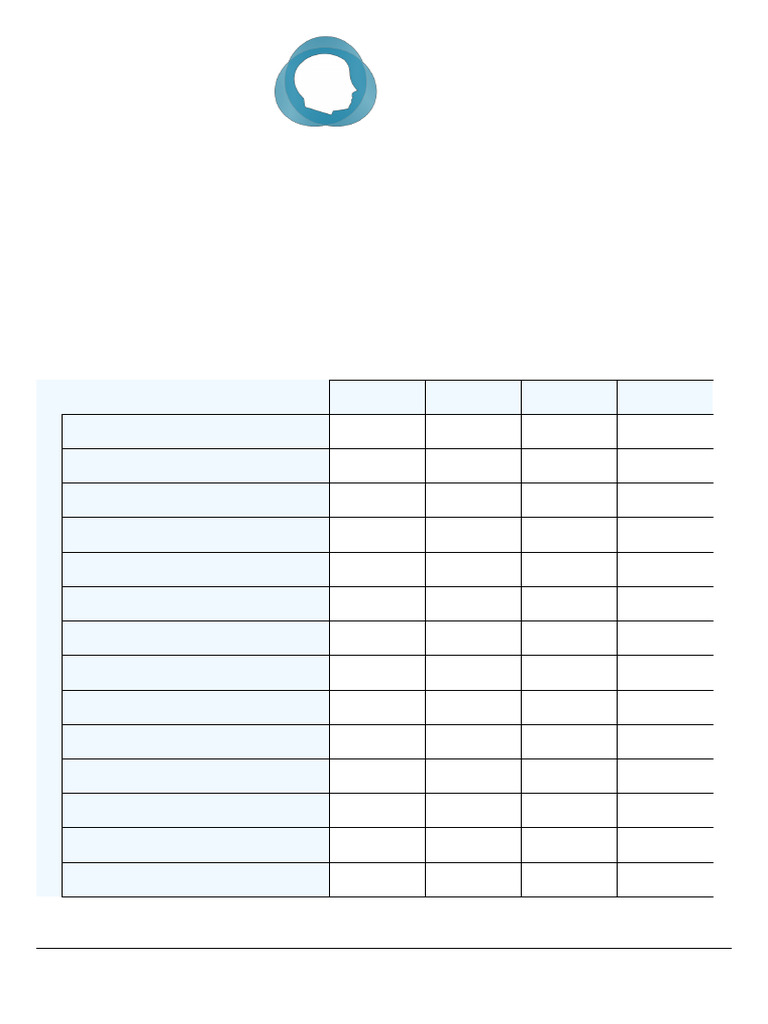 Dass-21 Assessment Form | PDF | Anxiety | Emotions