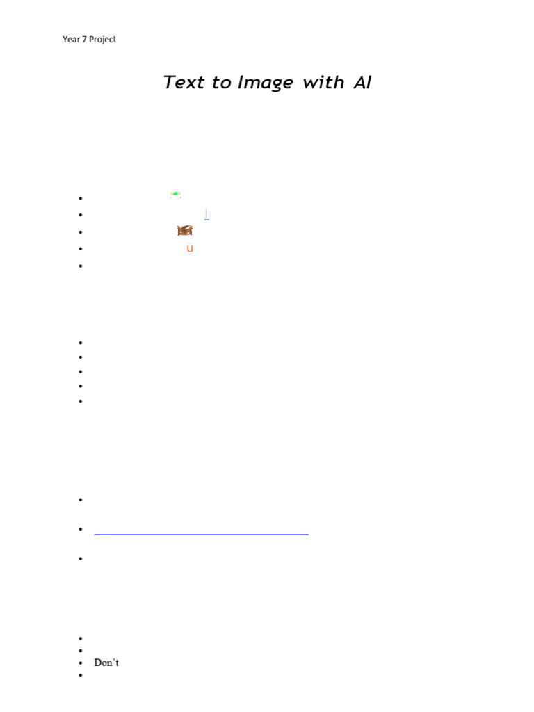 Text to Images | PDF