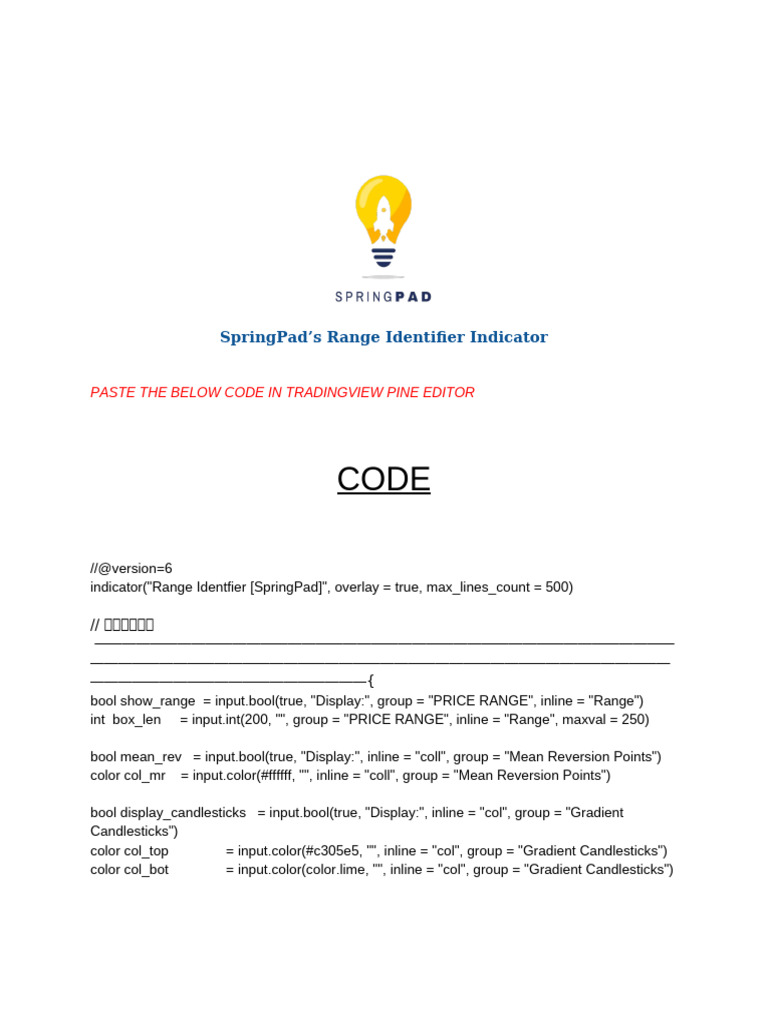 SpringPad's Range Identifier Indicator | PDF | Computer Programming ...