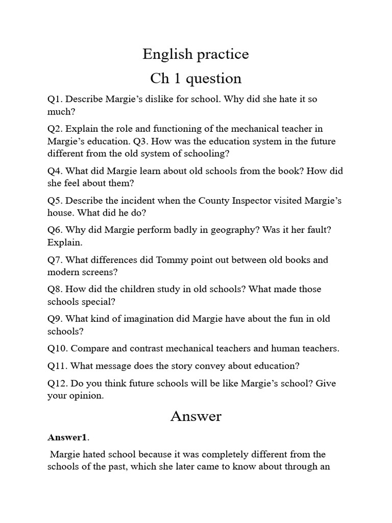 English Practice | PDF | Learning | Teachers