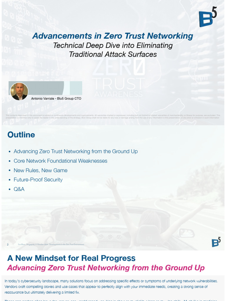 00 - Advancements in Zero Trust Networking | PDF | Computer Network ...