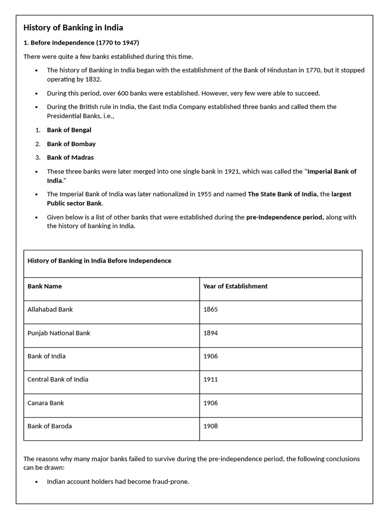 Banking Structure in India | PDF | Banks | Reserve Bank Of India