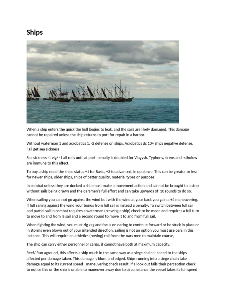 Ships | PDF | Ships | Rowing