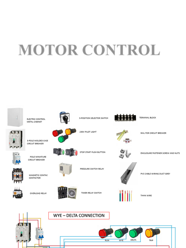 MOTOR CONTROL.... | PDF